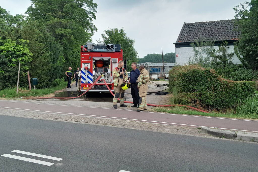 Brand is kas snel onder controle