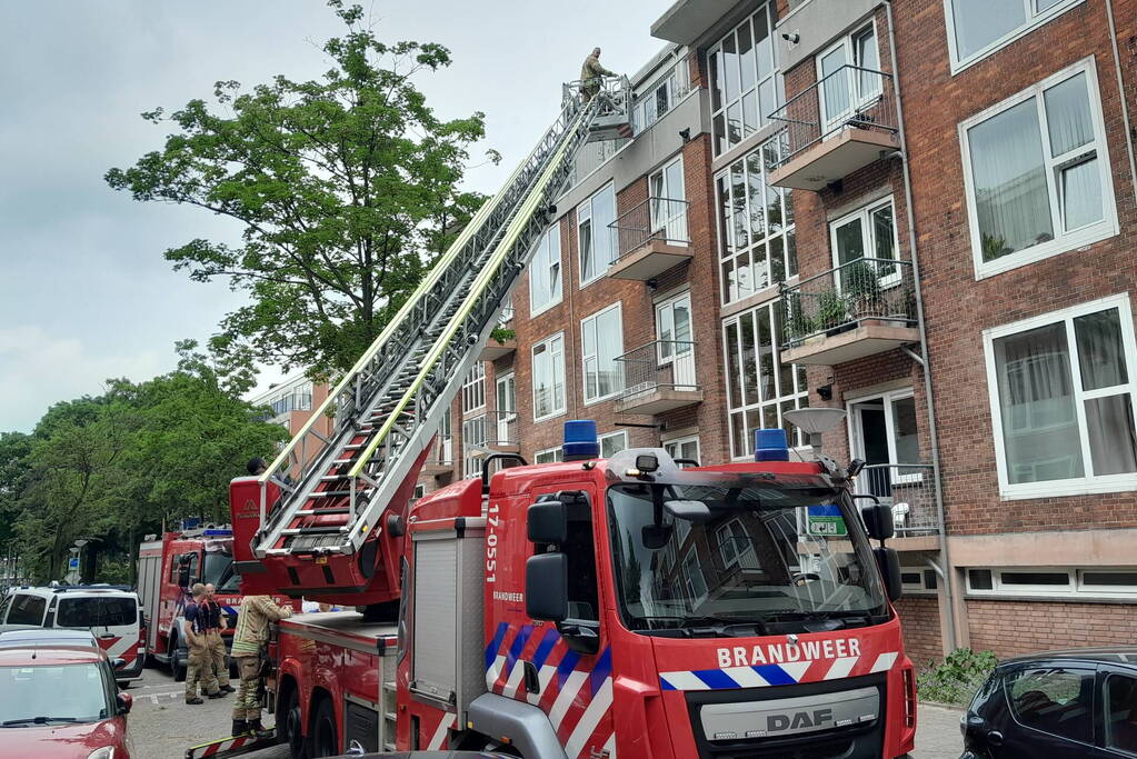 Pan op fornuis veroorzaakt rook in flatwoning