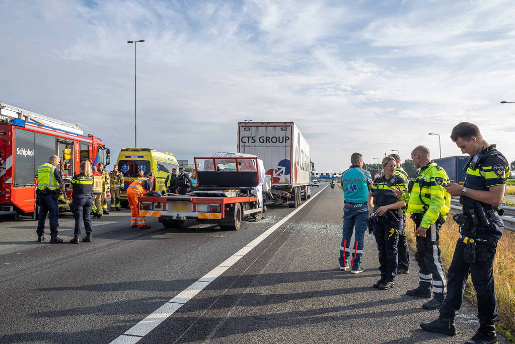 Dode bij aanrijding met vrachtwagen