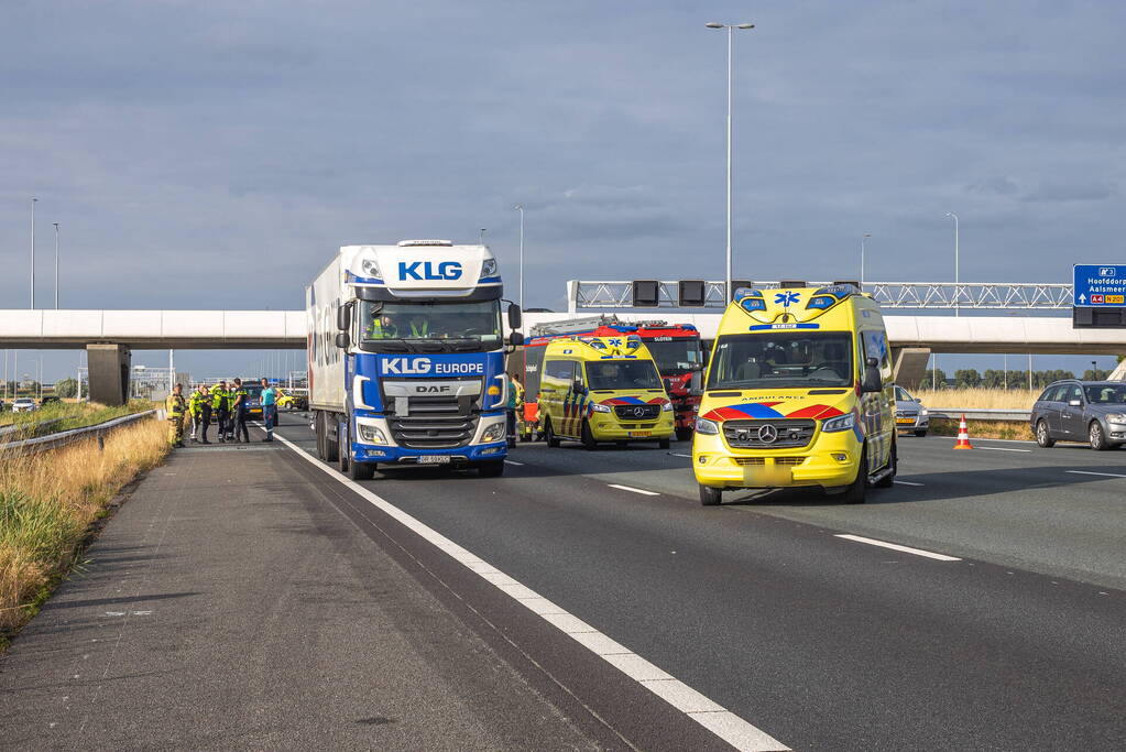 Dode bij aanrijding met vrachtwagen