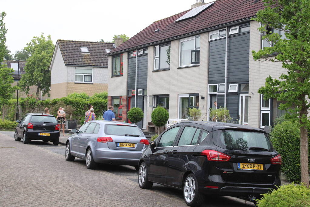 Brand in woning tijdens laswerkzaamheden