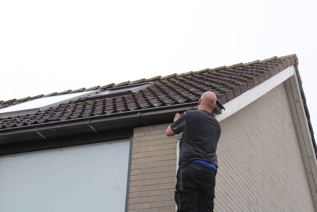 Brand in woning tijdens laswerkzaamheden