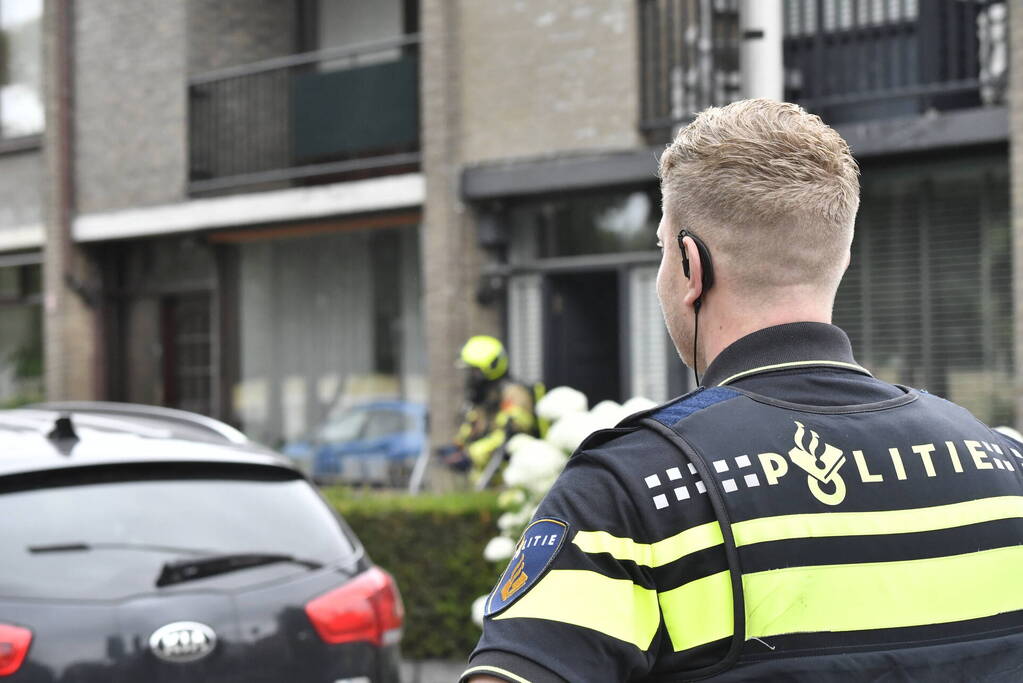 Gasleiding geraakt bij werkzaamheden in tuin