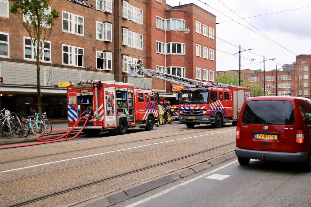 Levenloos lichaam aangetroffen na brand in appartement