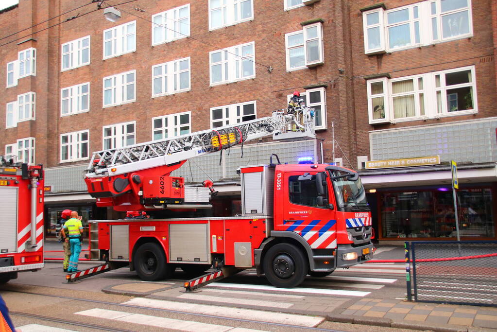 Levenloos lichaam aangetroffen na brand in appartement