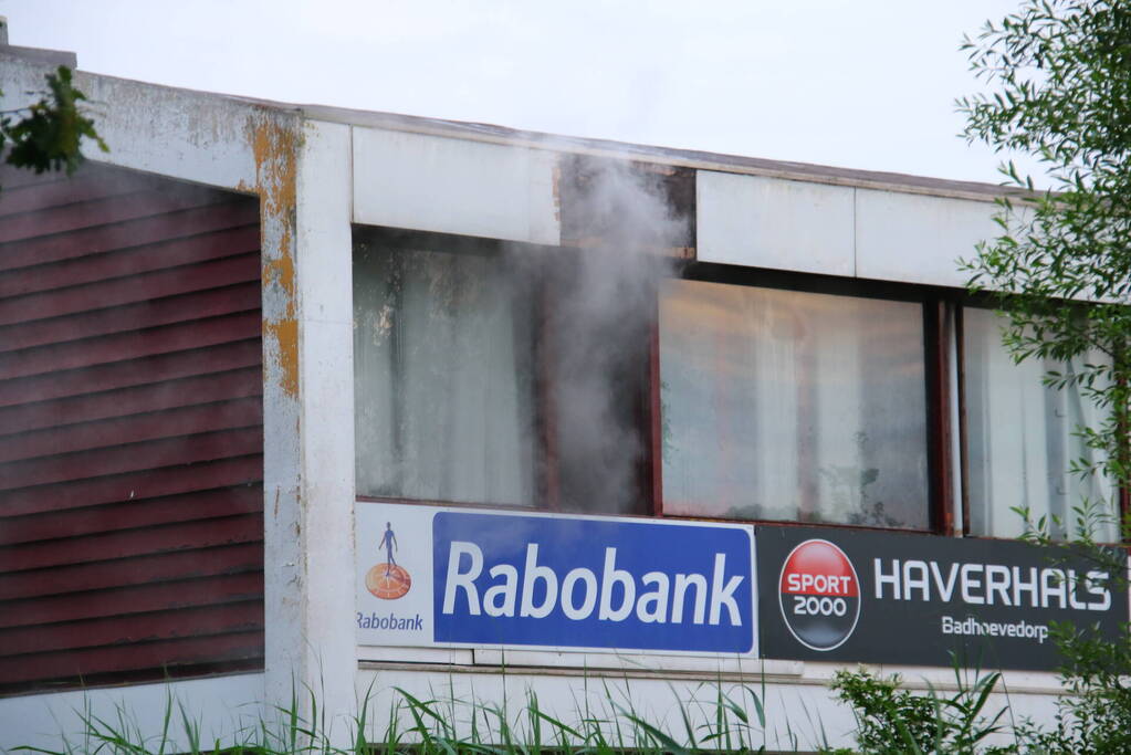 Brand in gebouw van hockeyclub SBHC Xenios