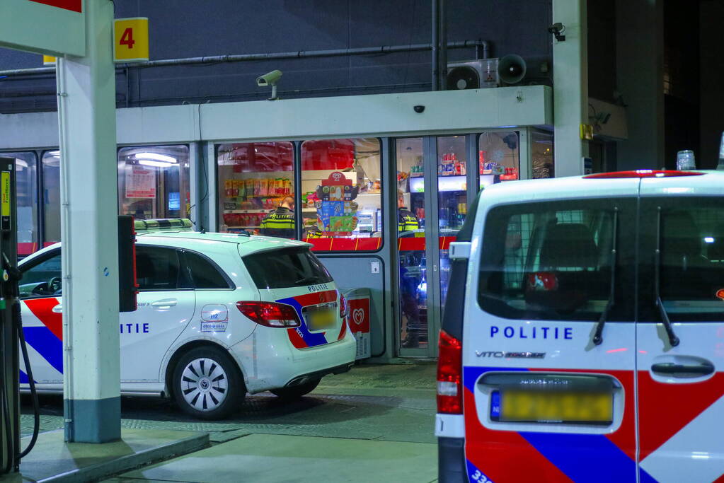 Opnieuw overval op Shell tankstation