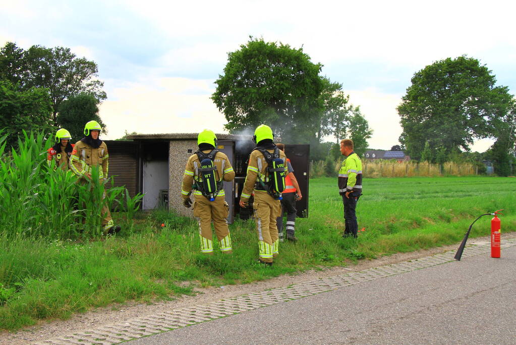 Brand in transformatorhuis