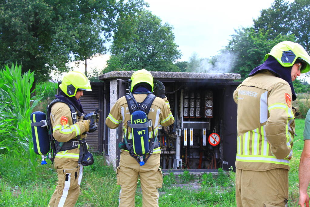 Brand in transformatorhuis