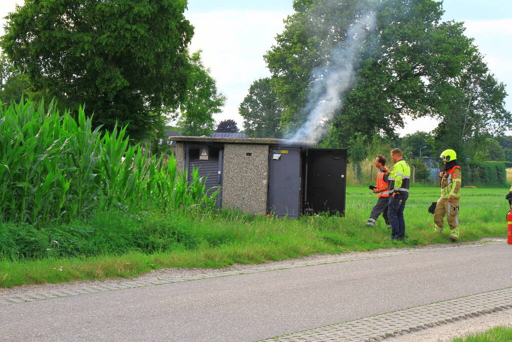 Brand in transformatorhuis