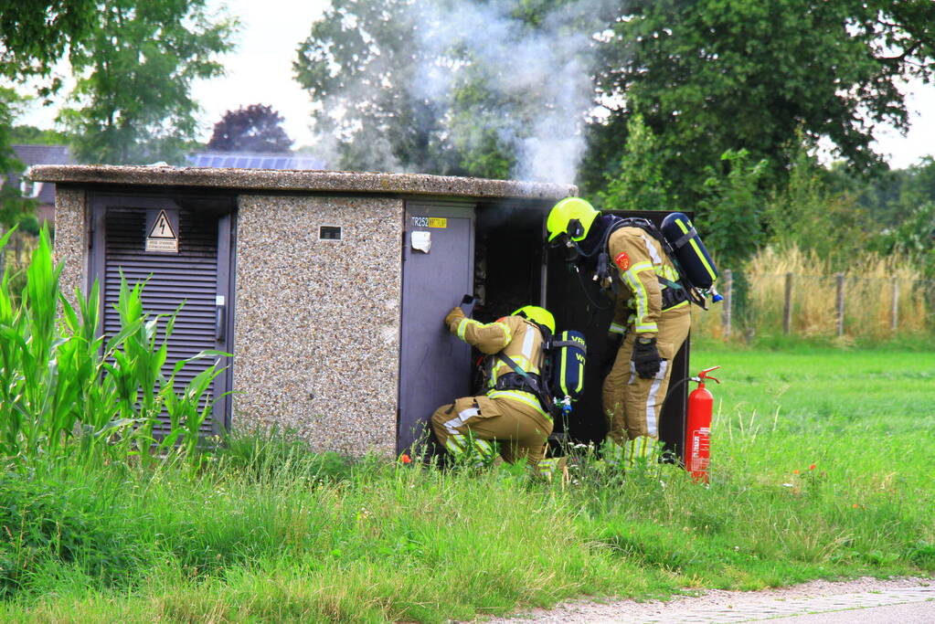 Brand in transformatorhuis