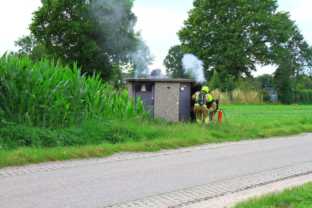 Brand in transformatorhuis