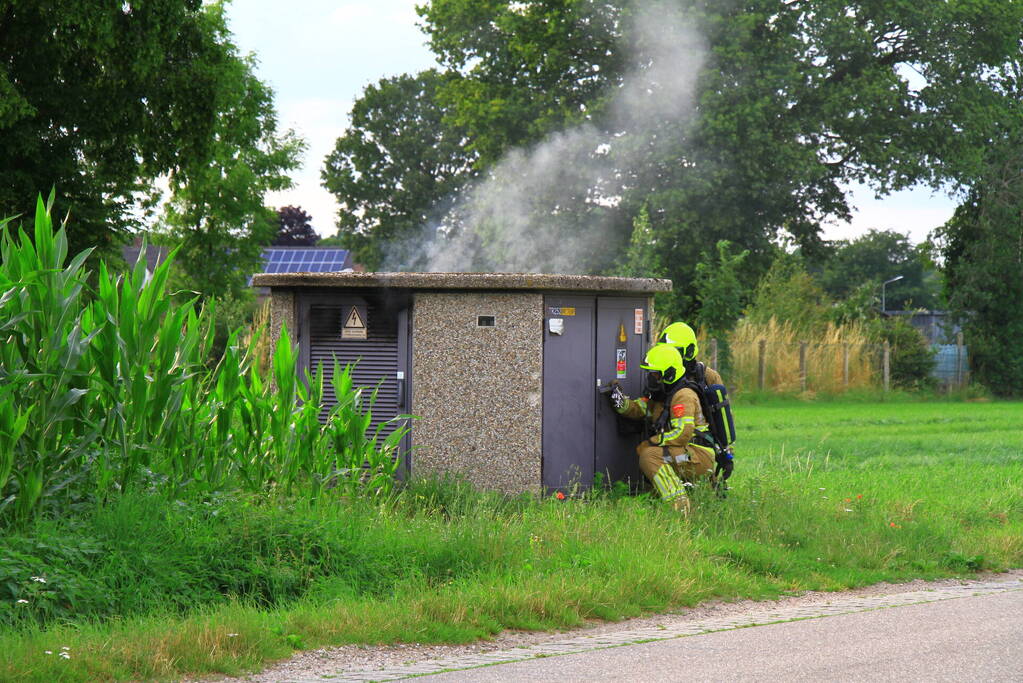 Brand in transformatorhuis