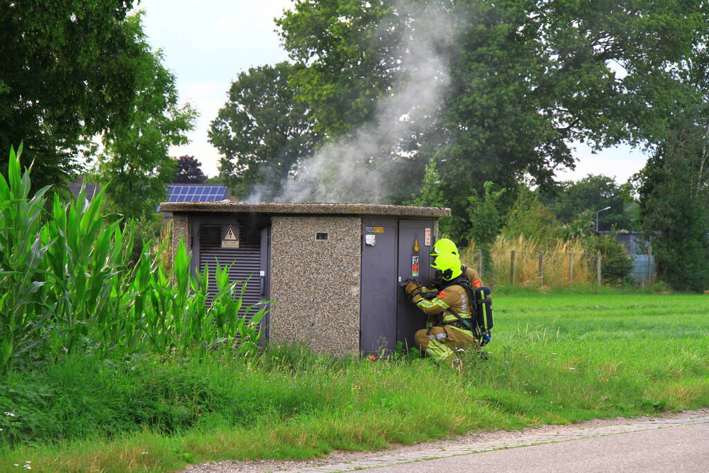 Brand in transformatorhuis