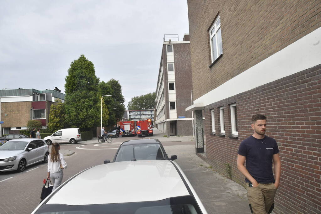 Aanhouding na brandmelding woning