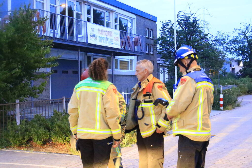 Brand in opslag met fietsaccu's