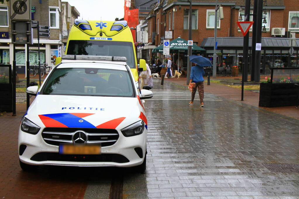 Persoon op scootmobiel aangereden door automobilist