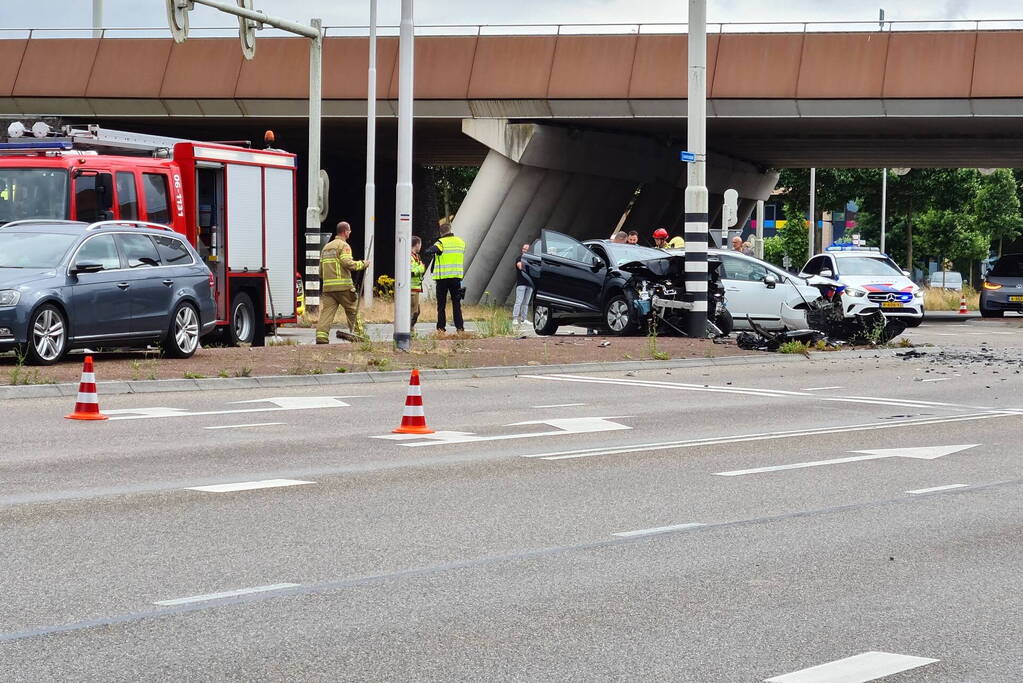 Meerdere gewonden bij ernstig ongeval