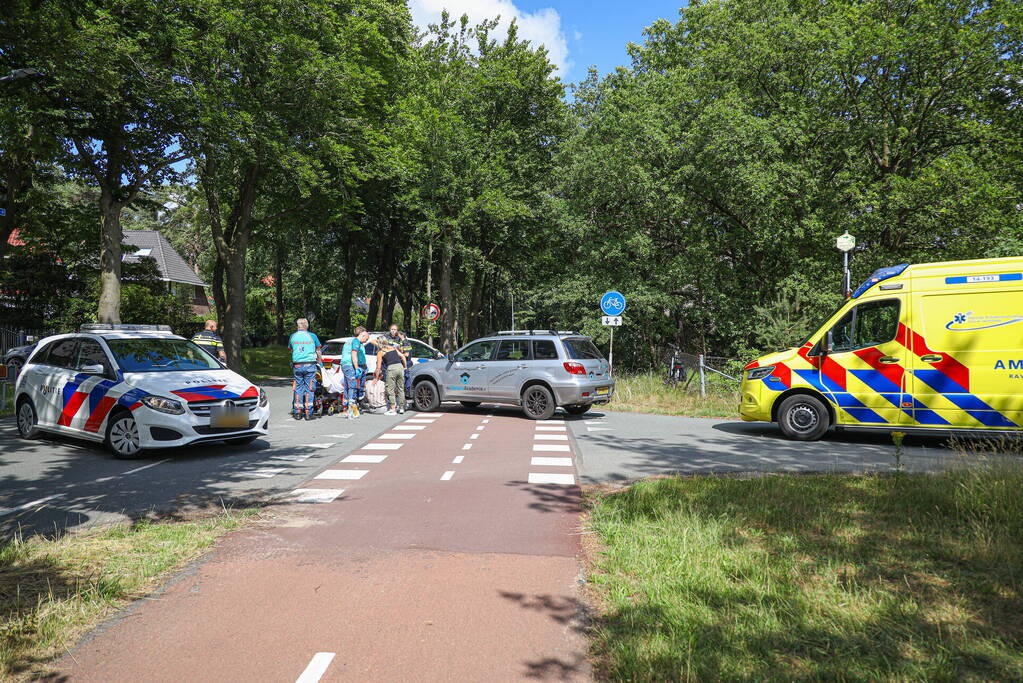 Man op e-bike gewond bij botsing