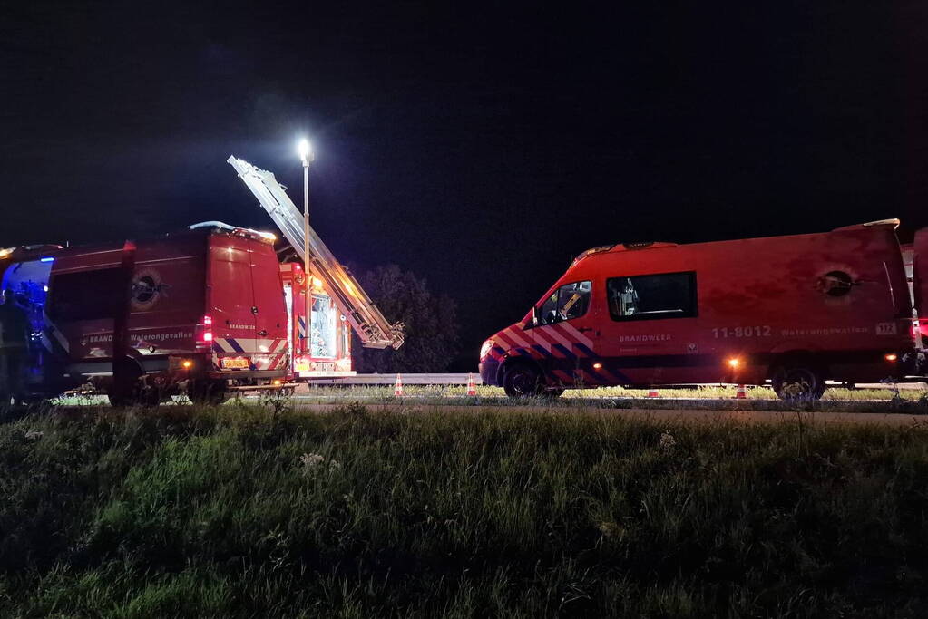 Zwaargewonden nadat auto te water raakt