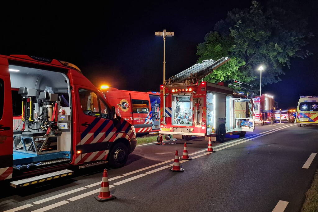 Zwaargewonden nadat auto te water raakt