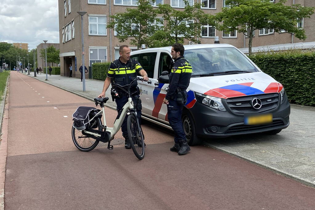 Fietsendief op heterdaad aangehouden