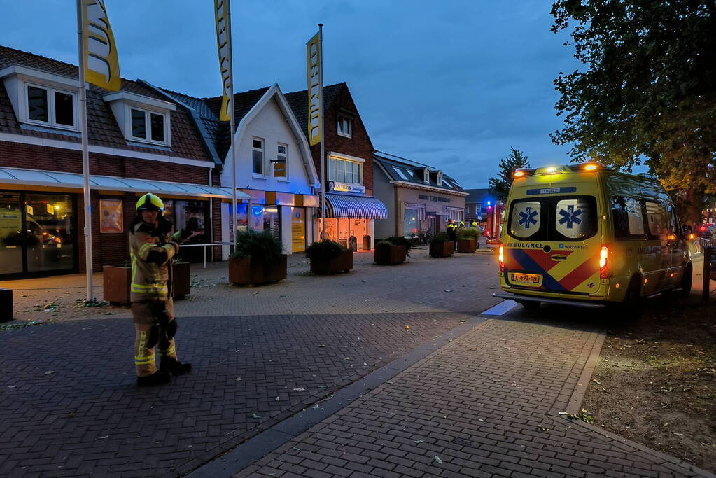 Brand in slagerij snel onder controle