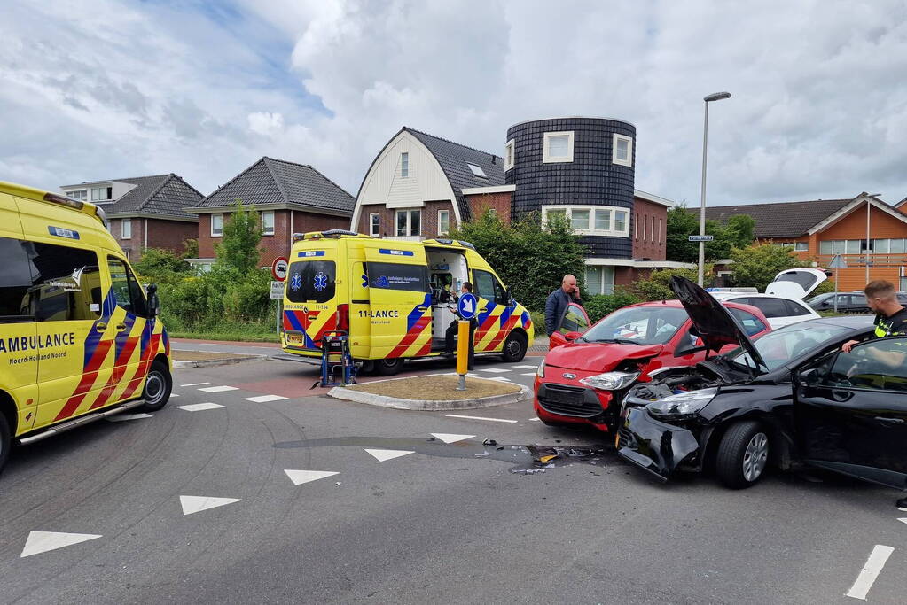 Flinke schade bij verkeersongeval