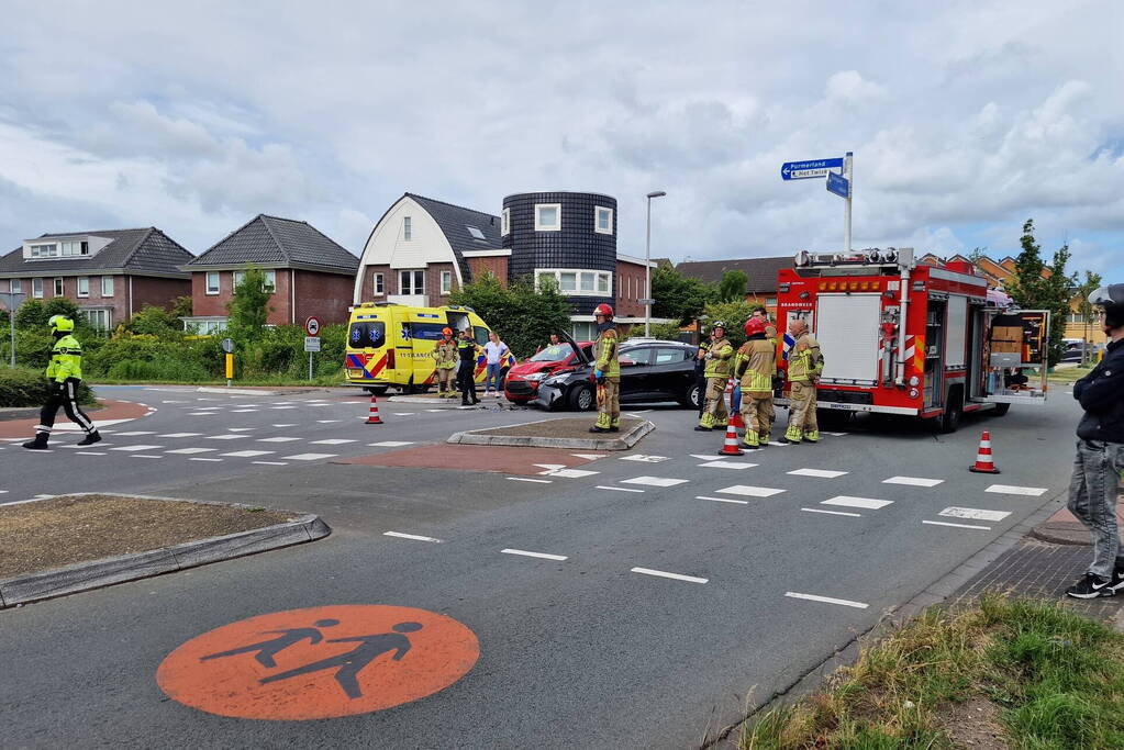 Flinke schade bij verkeersongeval