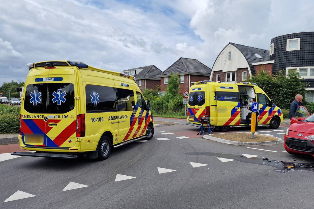 Flinke schade bij verkeersongeval