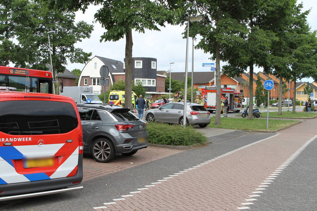 Flinke schade bij verkeersongeval