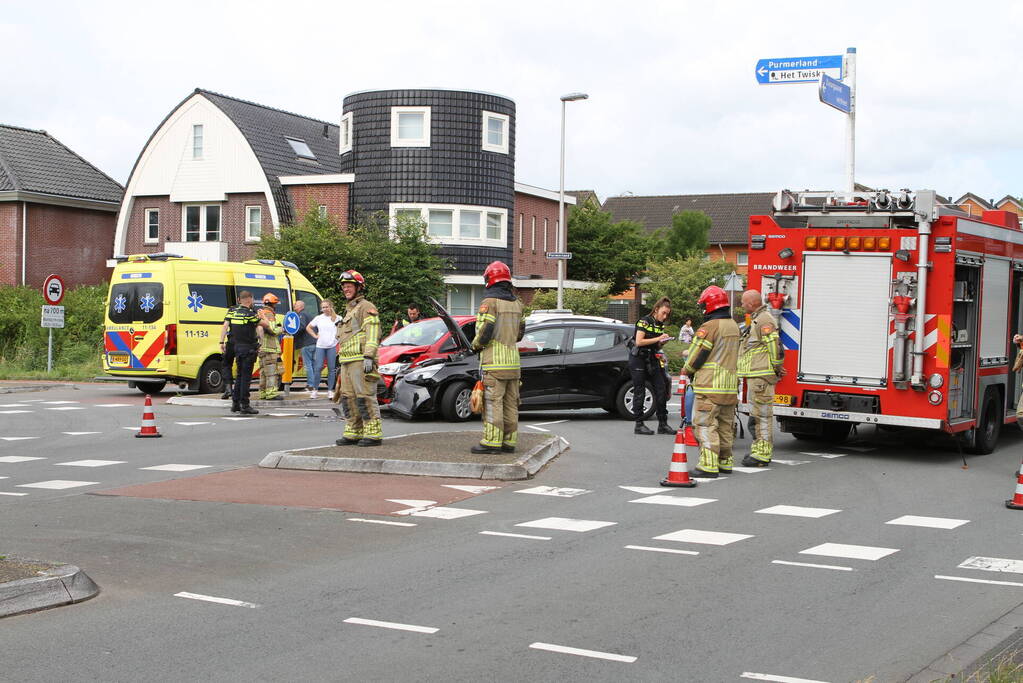 Flinke schade bij verkeersongeval