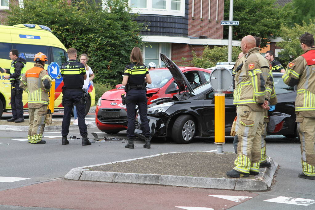 Flinke schade bij verkeersongeval