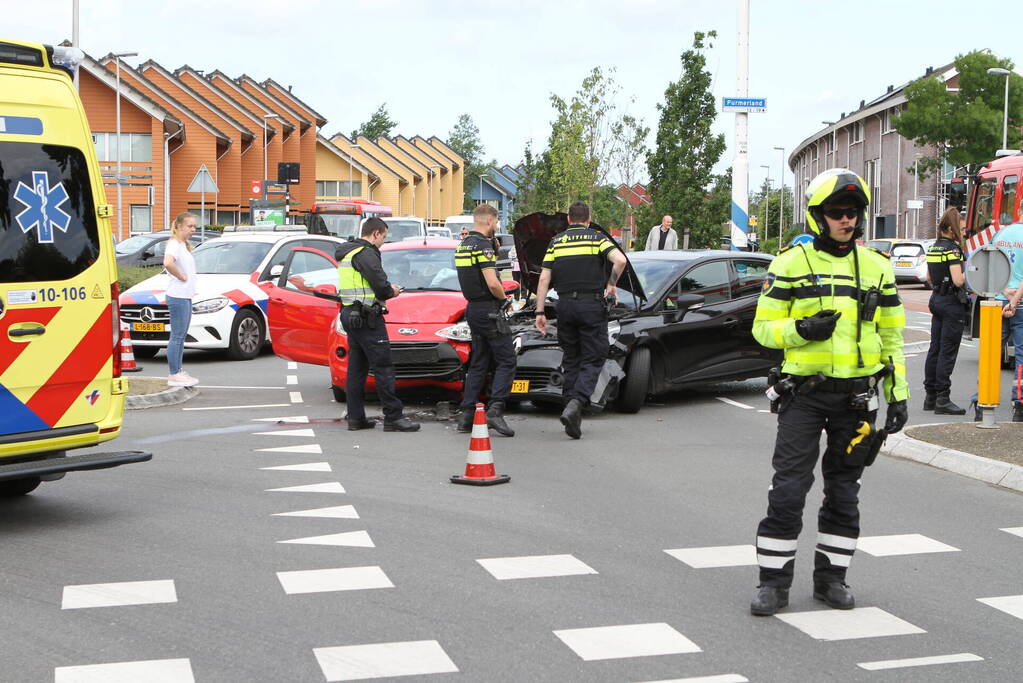 Flinke schade bij verkeersongeval