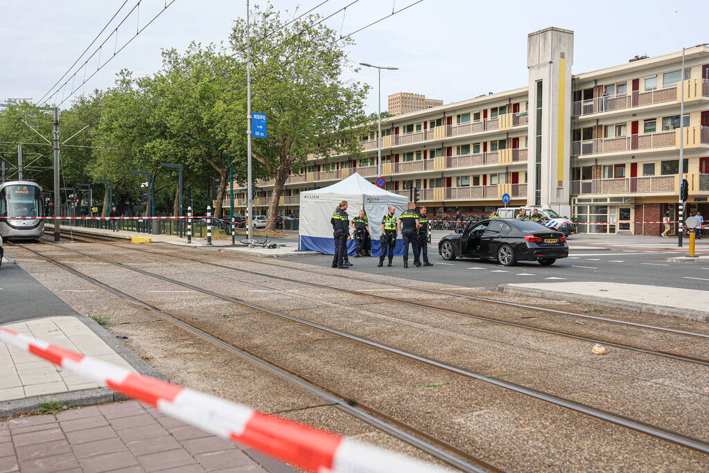 Fietser overleden bij ongeval met auto