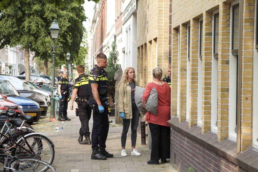 Straat afgezet na incident, traumahelikopter ingezet