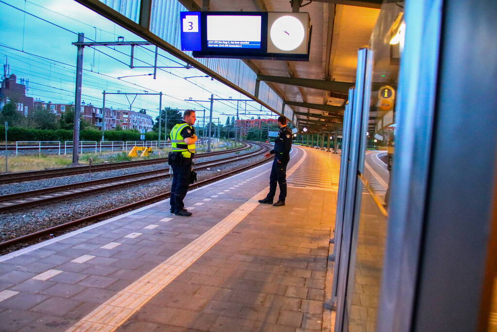 Treinverkeer ligt stil na aanrijding op spoor