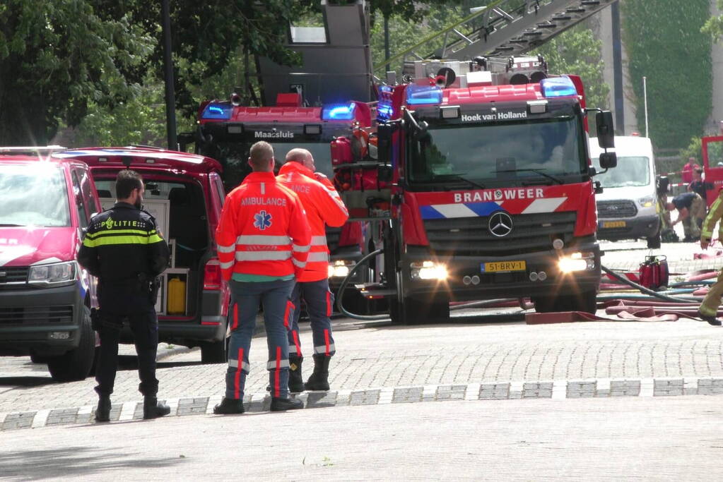 Meerdere woningen beschadigd door brand