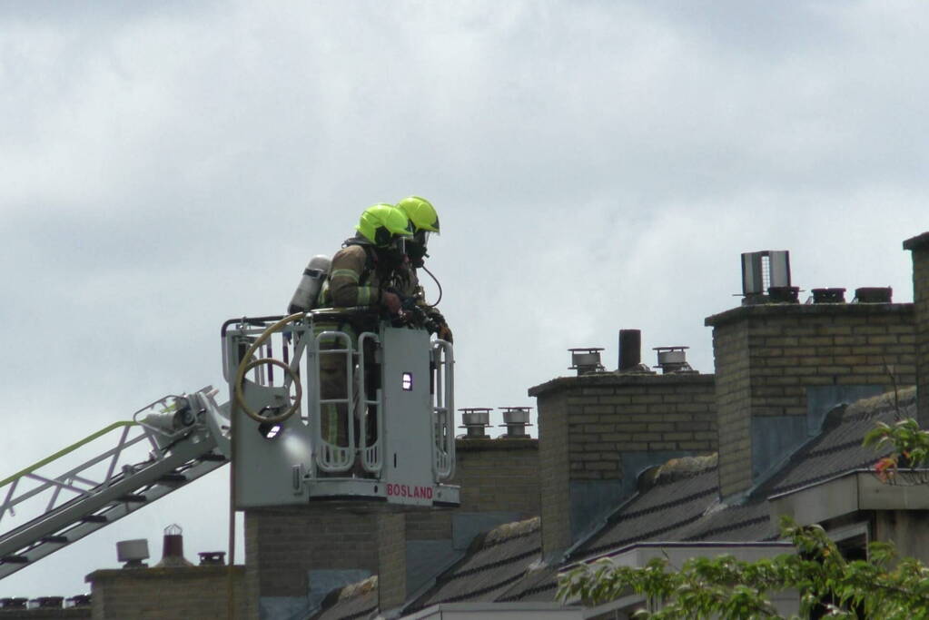 Meerdere woningen beschadigd door brand