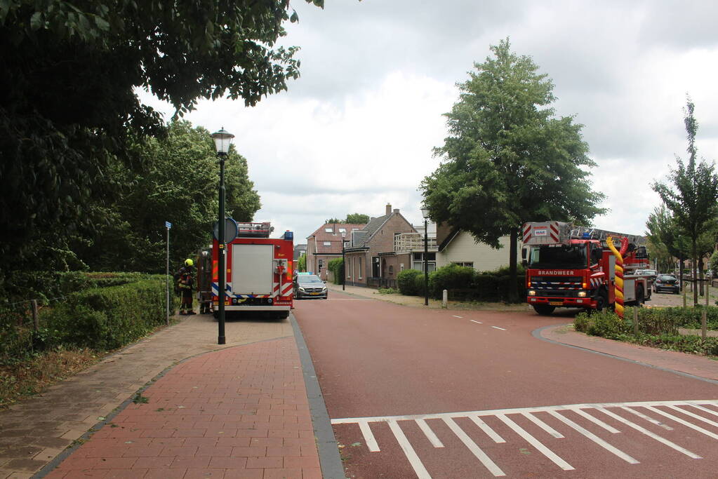 Brandweer ingezet voor afgebroken takken