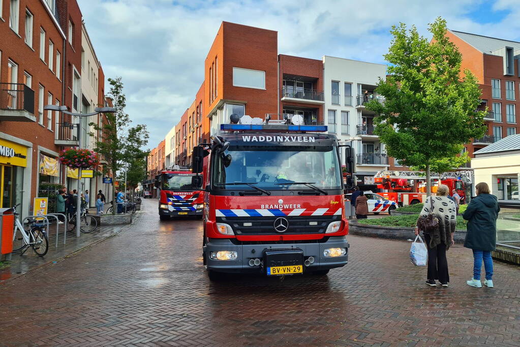 Brand in woning snel onder controle