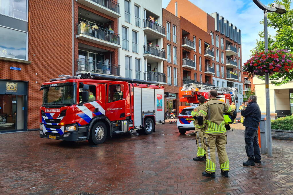 Brand in woning snel onder controle