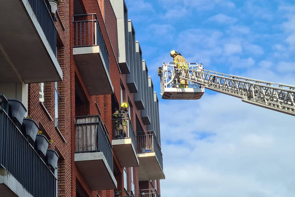 Brand in woning snel onder controle