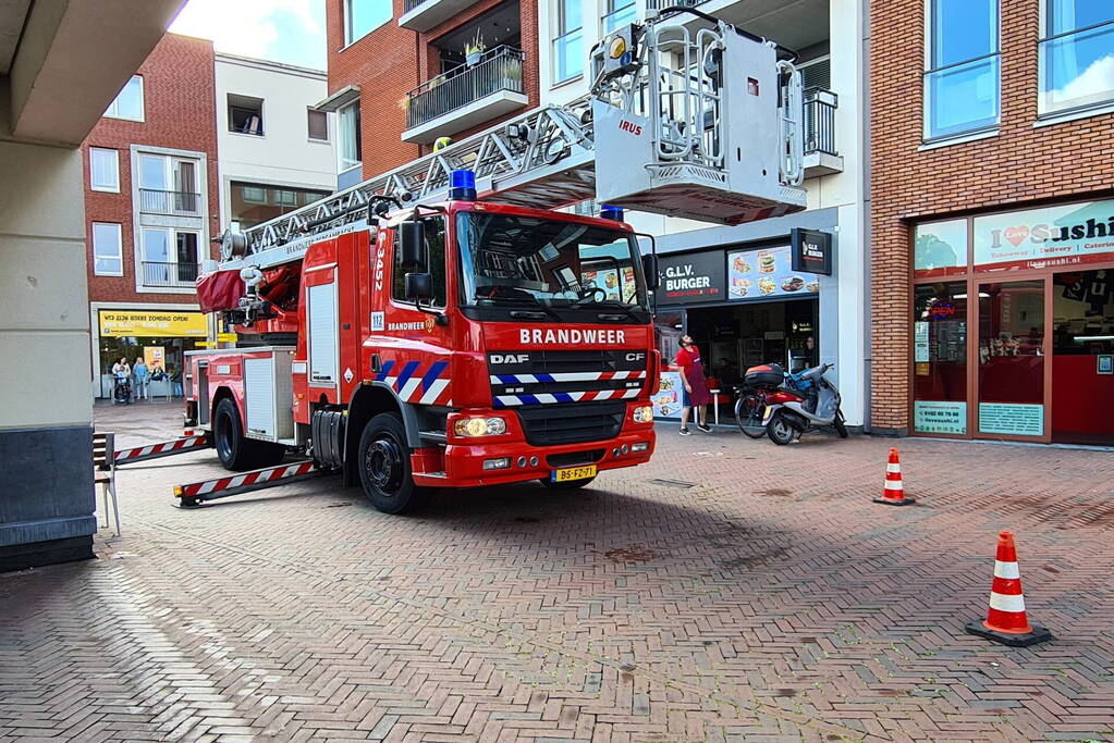 Brand in woning snel onder controle