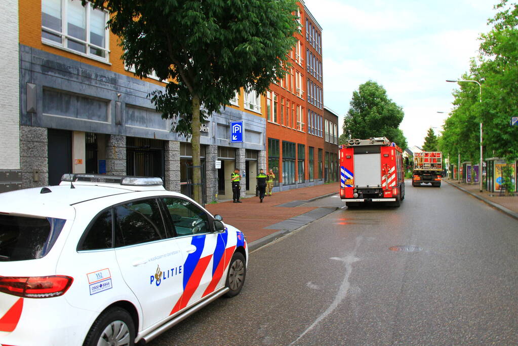 Onderzoek naar kleine brand in parkeergarage