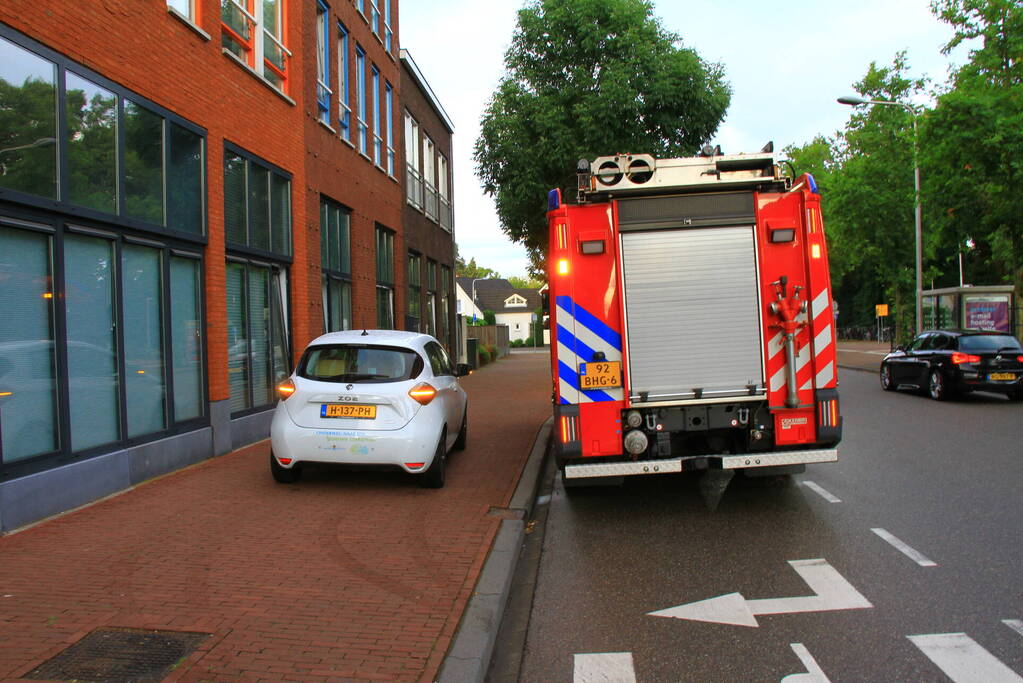 Onderzoek naar kleine brand in parkeergarage