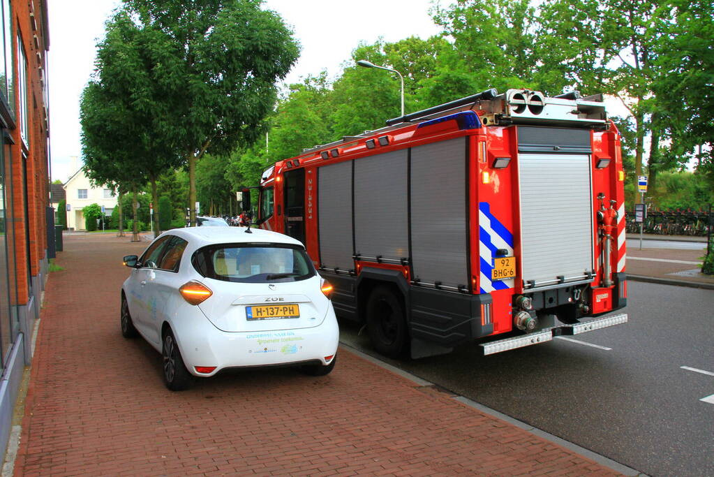 Onderzoek naar kleine brand in parkeergarage