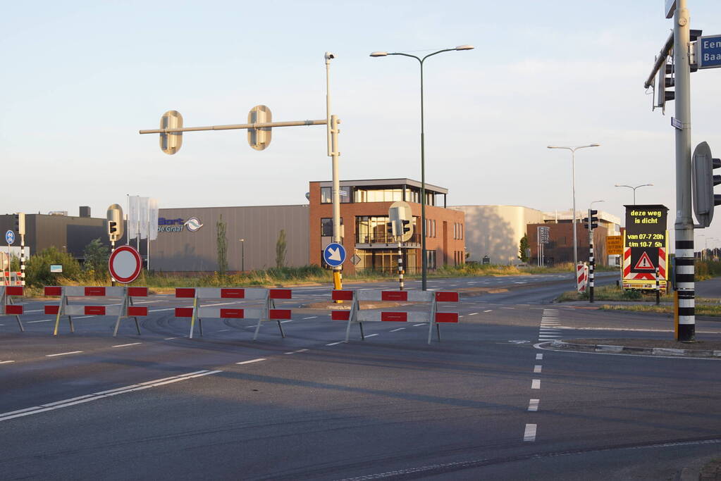 Groot onderhoud aan kruispunt Voestalpine