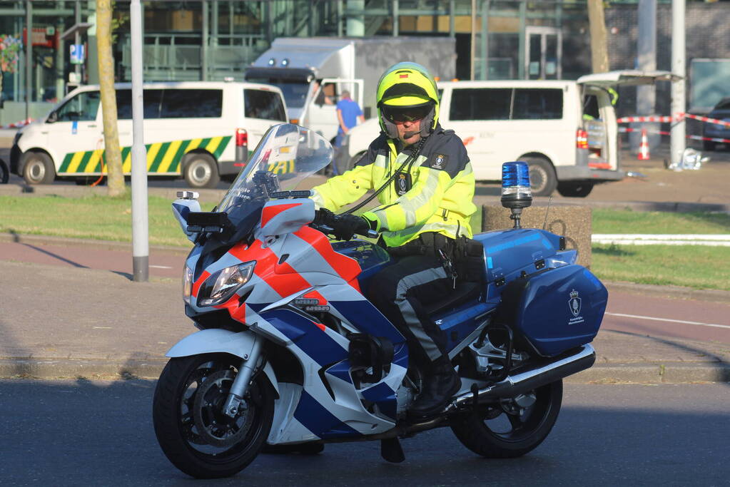 Grote verkeerscontrole bij Sparta Stadion