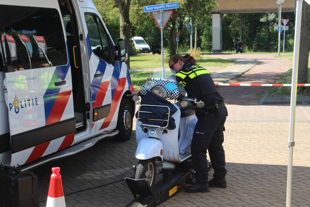 Grote verkeerscontrole bij Sparta Stadion